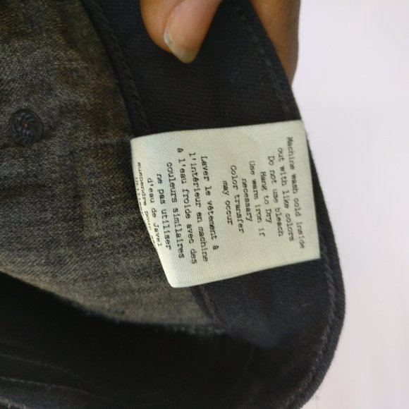 Rag & Bone Cropped Flare jeans size 30w BLACK - Picture 12 of 12